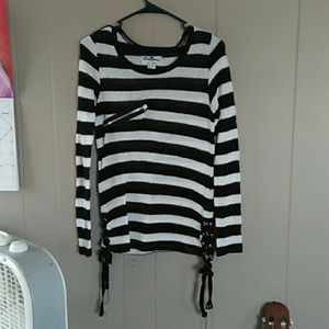 BRAND NEW long sleeve, striped sweater